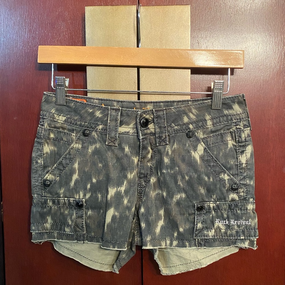 Rock Revival camo shorts